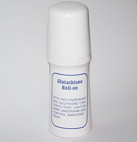 GLUTATHIONE WHITENING DEODORANT ROLL-ON Effectively Whitens Dark Skin While protecting Against Perspiration and Odor