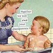 together we will own your grandparents Refrigerator Magnet by anne taintor
