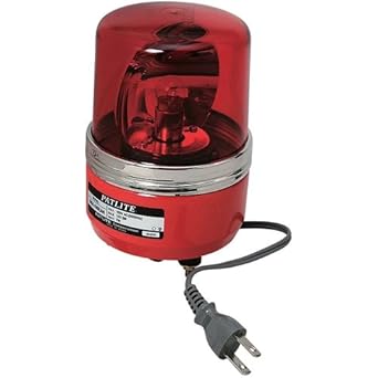【クリックで詳細表示】Amazon.co.jp ｜ パトライト 小型回転灯 赤 SKH-100EAH-R ｜ 作業灯