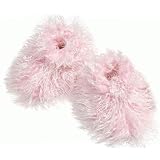 Baby Girls Pink Shaggys TRUMPETTE Soft Sole Infant Slippers 6-24M