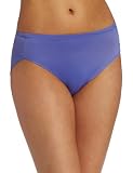 Warners Womens No Wedgies No Worries Hi-Cut Brief
