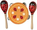 New Classic Toys 0400 Ladybug Percussion Set One (Wooden Box)