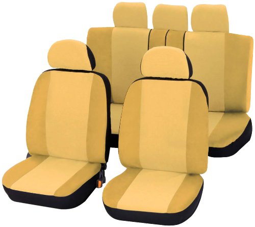 Unitec 84942 Autositzbezugset \"Classic\" creme Preisvergleich