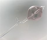 Eigenschaften Lauschaer Glaskunst  / Blumenstäbe/Orchideenstäbe mit Solar-Lichtmühle/Radiometer violett