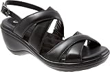 Softwalk Women's Mayberry Slingback Sandal,Black,6.5 M US