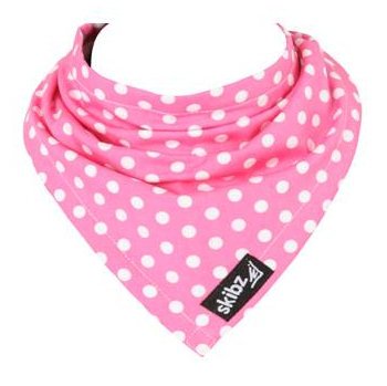 Childrens Toyshop  Toys : Skibz Dribble Bib - Pink Dot Print