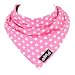Skibz Dribble Bib - Pink Spot