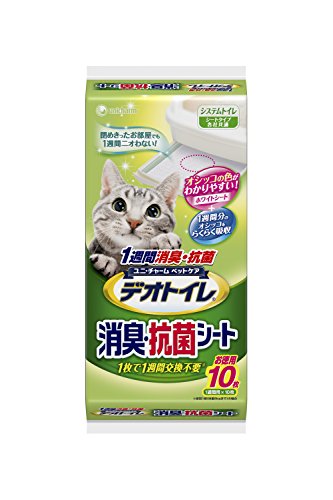 デオトイレ 1週間消臭・抗菌シート 10枚