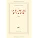 La blessure et la soif