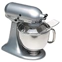 KitchenAid Artisan stand mixer, METALLIC SILVER.