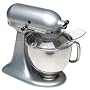 KitchenAid Artisan stand mixer, METALLIC SILVER.