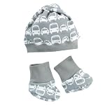 Dwellstudio Organic Hat and Booties Set