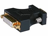 HD15(VGA) Male to DVI-A Female Adapter (Gold Plated)