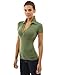 PattyBoutik Women's V Neck Short Sleeve Polo Shirt