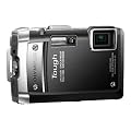 Olympus Tough TG-810 Digitalkamera (14 Megapixel, 5-fach opt. Zoom, 7,6 cm (3 Zoll) Display, bildstabilisiert, GPS) schwarz
