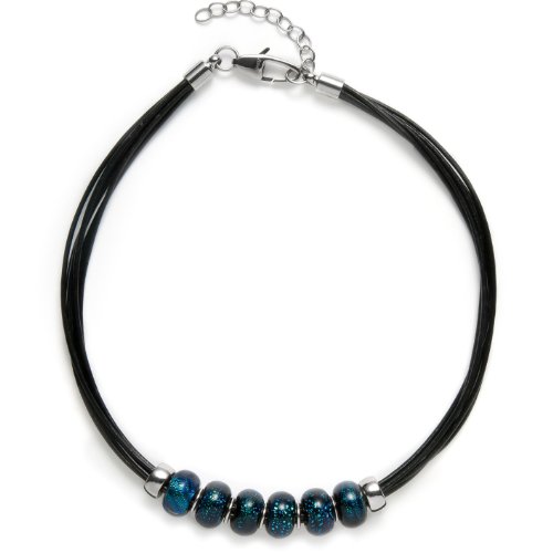 Jewels by Leonardo Classic Damen-Halskette Leder Nightfever 013313 Preisvergleich