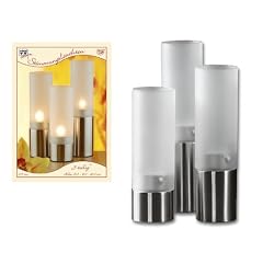 chg 3304-00 Stimmungsleuchten H�he: 15,5 + 18,0 + 20,5