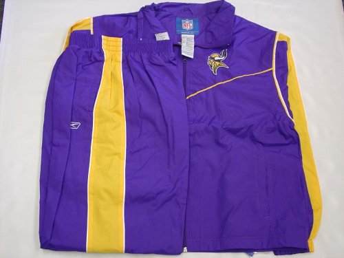 Minnesota Vikings Kids / Youth Purple and Yellow 2 pc Windsuit By Reebok