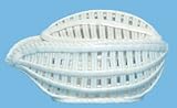 White Hand Made Ceramic Open Weave Pottery Small Mollusk Bowl 5 7/8 White Hand Made Ceramic Open Weave Pottery Small Mollusk Bowl 5 7/8