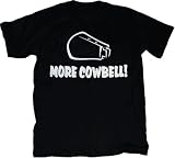 SNL More Cowbell T-shirt Black