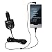 FM Transmitter with integrated Car Charger for the Microsoft Zune HD - uses Gomadic TipExchange Technology