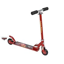 Disney Cars Huffy Inline Folding Scooter, Red
