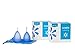 Lunette Menstrual Cup – Best Reusable Period Cup – Wear for 12 Hours and Reuse up to 10 Years, Blue Size 2 for Moderate to Heavy Flow
