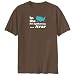 T-Shirt Brown  In The Usa It Is Spoken In Avar  Languaje