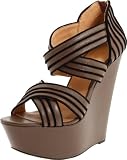 L.A.M.B. Womens Bernadette Wedge Sandal Sandal