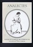 Analectes - Rapport sur le service des aliénés en 1874 (Tome II)