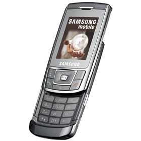 SIM Free Unlocked Samsung D900i Metallic Silver Mobile Phone