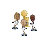 Forever Collectibles Dallas Mavericks 2011 Nba Finals Champions Bobblehead 3-Pack W/Trophy