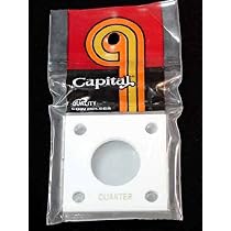 Capital Plastics 2x2 Holder - QUARTER in White