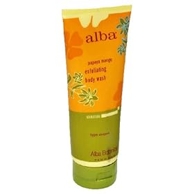 Alba Alba Botanica Body Wash, Hawaiian, Papaya Mango , 7-Ounces (Pack of 3)