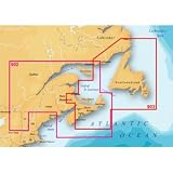 Magellan eXplorist MapSend BlueNav XL3 Nova Scotia/Newfoundland Saltwater Map microSD Card