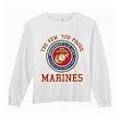 The Few. The Proud. Marines Logo Long Sleeve T-Shirt