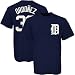 Magglio Ordonez (Detroit Tigers) Name and Number T-Shirt (Navy)