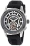 Stuhrling Original Men's 247.332B654 Classic 'Baily' Automatic Retrograde Rubber Strap Watch