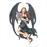 Gothic Angel Wall Plaque Hanging Decor Collectible