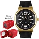 Swiss Legend Men's Legato Collection Automatic Gold Tone Stainless Steel Watch #90026-YG-01