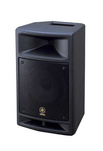 Yamaha MSR100 8-inch Powered Speaker with Built in 3 Input Mixer