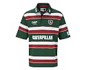 COTTON TRADERS Maillot de Rugby Domicile Manches Courtes des Leicester Tigers pour Enfant