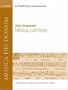 Missa Cantate: Vocal score (Musica Dei Donum)