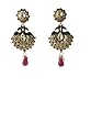 Dangle Earrings Gold Plated Beautiful Peacock Drop Earring India
