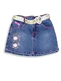 GeGe - Toddler Girls Jean Skirt, Blue Denim