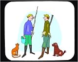 Mouse Pad with dog, hunting, cat, fishermen, pets, hunter