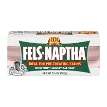 Fels-Naptha 04303-01 Heavy-Duty Laundry Bar Soap, 5.5 oz (Case of 24)