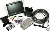New 7' Tft Lcd Color Rear View Backup Camera System With Audio