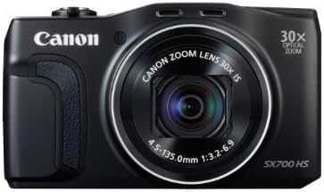 Canon PowerShot SX700 HS Appareil photo num&eacute;rique compact 16,1 Mpix &Eacute;cran LCD 3" Zoom optique 30X Noir