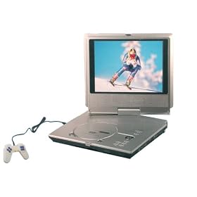 TKO Portable 15 inch TFT Swivel LCD DVD Player by TKO Audio